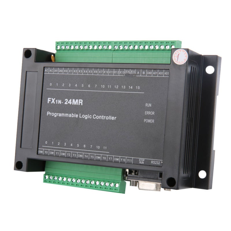 لوحة التحكم الصناعي 24 فولت تيار مستمر 14 مدخل 10 مخرج Relay - وحدة PLC مستقرة الأداء FX1N-24MR-K لتطبيقات الأتمتة الصناعية - Image 3