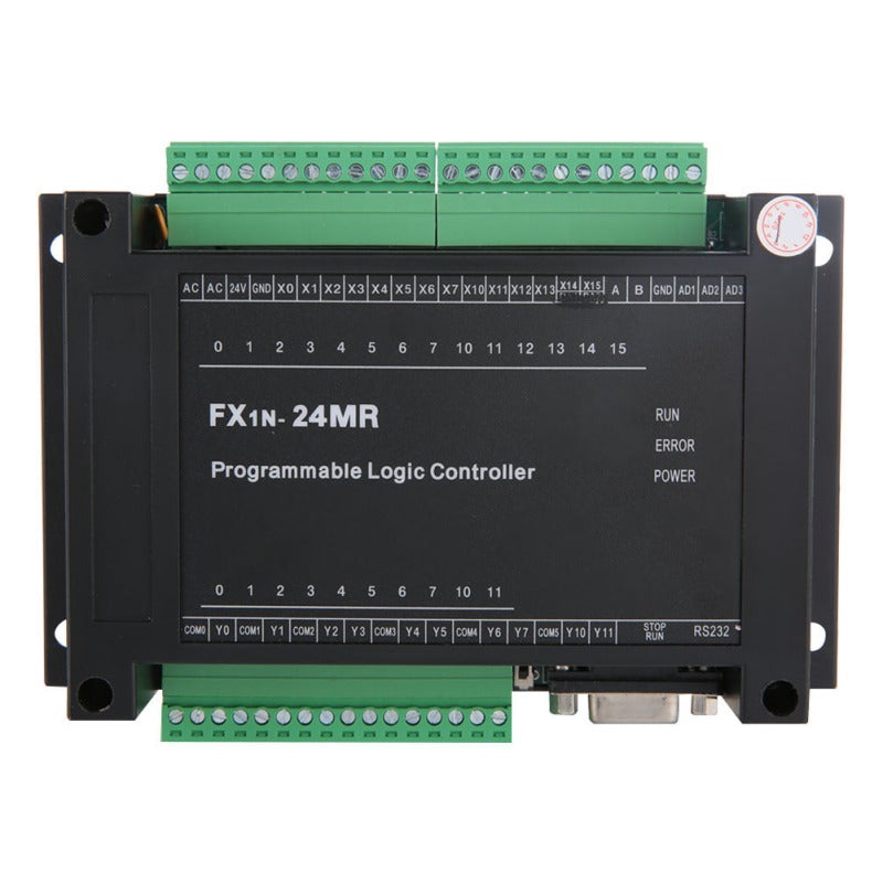 لوحة التحكم الصناعي 24 فولت تيار مستمر 14 مدخل 10 مخرج Relay - وحدة PLC مستقرة الأداء FX1N-24MR-K لتطبيقات الأتمتة الصناعية - Image 1