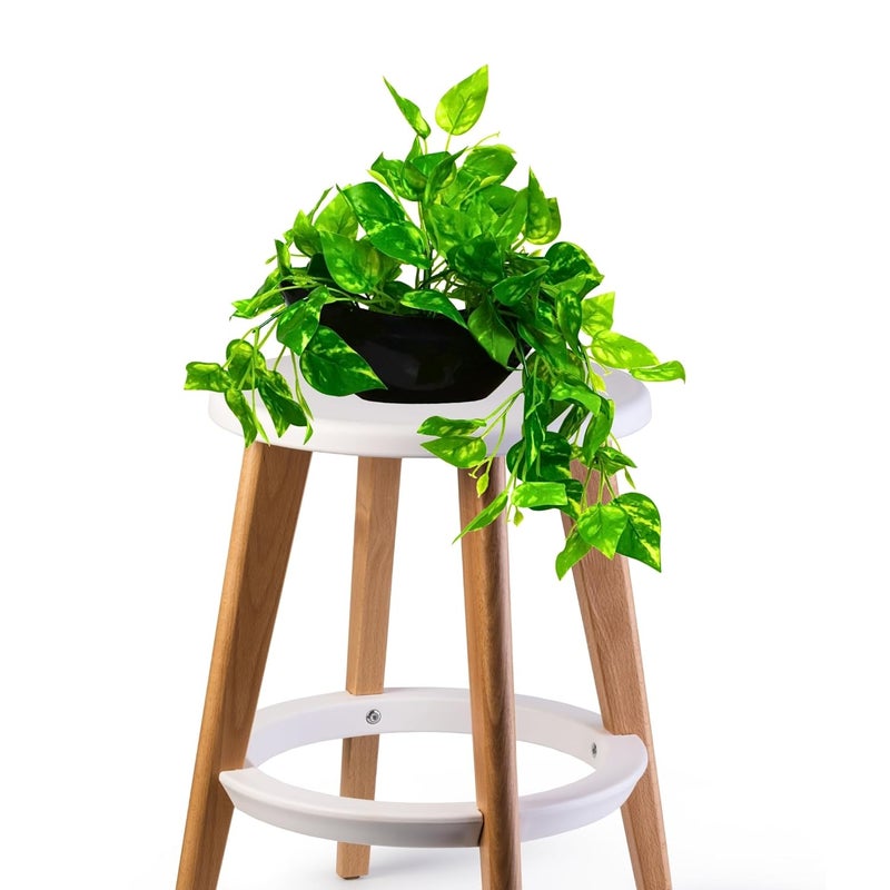 fancymart Elegant Artificial Plant Falling Leaves with Pot for Home & Office Decor – Versatile Potted Plant for Tabletop, Shelves, or Hanging Display - Image 1