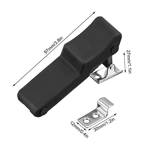 Acouto Front Storage for Polaris 450 570 850 1000 ETX 7081927 2pcs Front Storage Rack Rubber Replacement, Front Storage Cargo Box for 570 2014-2021 - Image 5