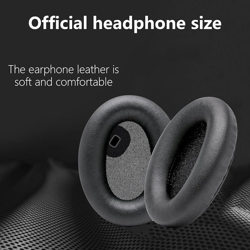 Replacement Ear Pads Cushions Black For Sony WH1000XM4 Headphones Improved Comfort - Image 5