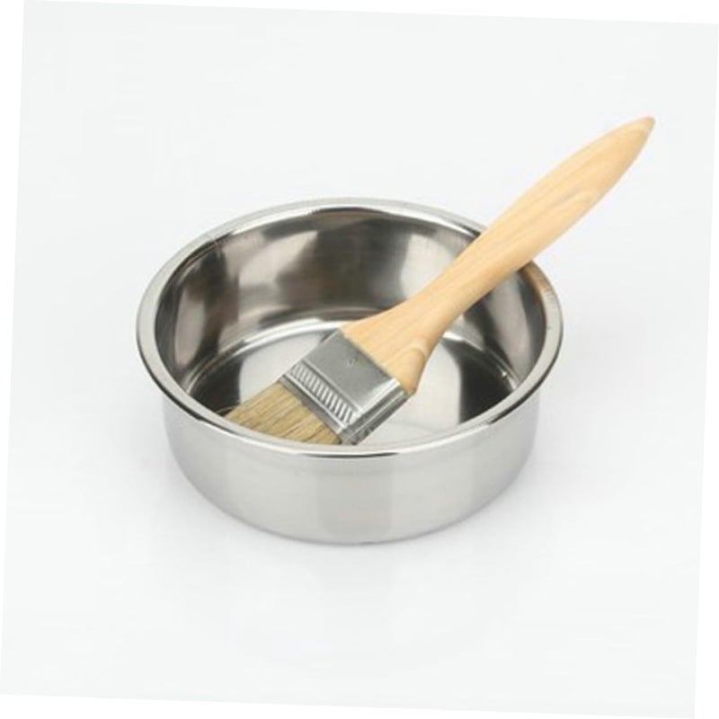Stainless Steel Oil Bowl Spice Container For Barbecue Kitchen Serving Sauce And Oil - Image 5