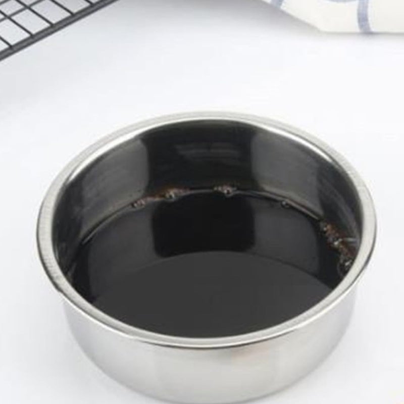 Stainless Steel Oil Bowl Spice Container For Barbecue Kitchen Serving Sauce And Oil - Image 4