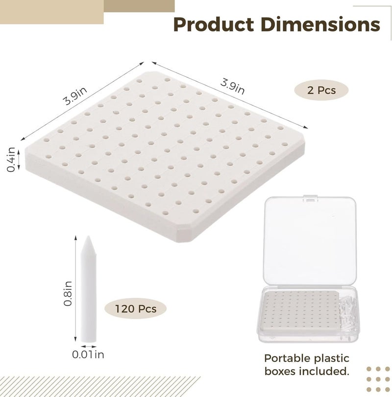 Multi-budget available picks 2-Pack Ceramic Firing Mats with 120 Kiln Stilts and Support Nails, High-Temp Resistant, Reusable Clay Accessories for Pottery Enthusiasts Indoor outdoor all-purpose fit Light precision processed material Wide use compliant quality Compact trendy practical build Tiered cost purchase alternatives Balanced structure Gulf user preference oriented build Replaceable parts Labor saving optimized design Practical build Daily wear upgraded resistant material General compatible design Cross product compatible Elegant practical design Authorized haulage delivery Regional distribution available Single & bulk storage compatible Gulf mainstream practical design Diverse operation compatible Storage burden minimized build Strategic warehouse site Multi warehouse process Temp fluctuation resistant crafted quality Multi-use qualified quality - Image 2