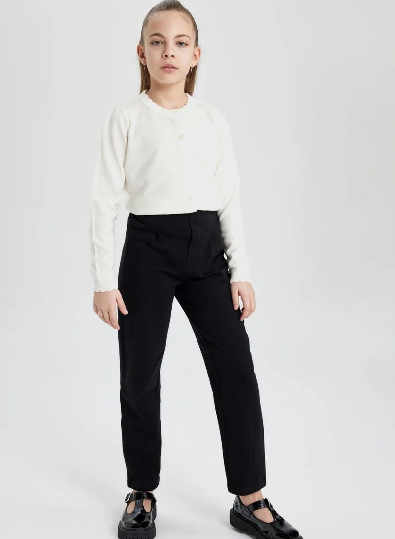 DeFacto Straight Fit Trousers