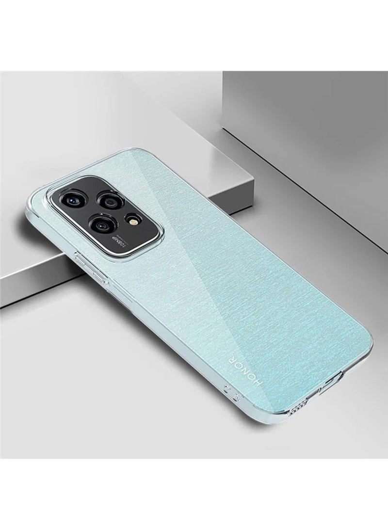 Techie Honor 200 Lite 5G TPU Soft Corner Ultra Slim Clear Case Shockproof Anti Fingerprint Transparent Protective Back Cover - Image 3