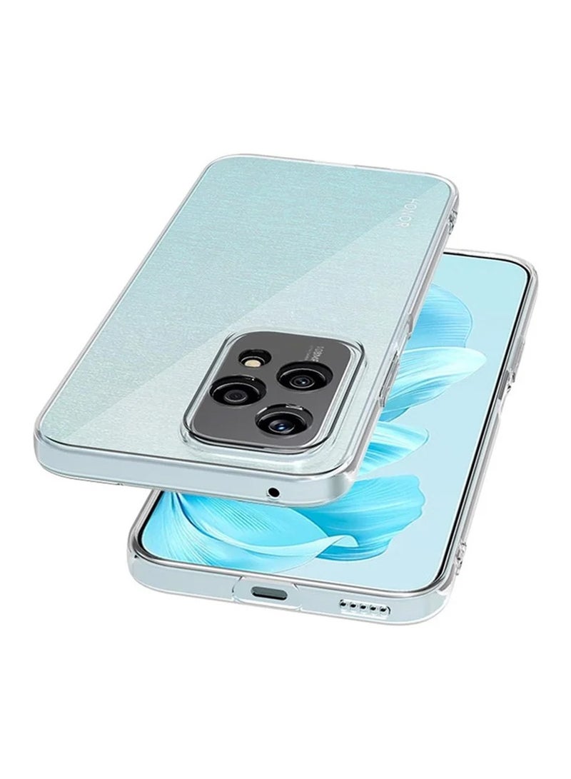 Techie Honor 200 Lite 5G TPU Soft Corner Ultra Slim Clear Case Shockproof Anti Fingerprint Transparent Protective Back Cover - Image 5