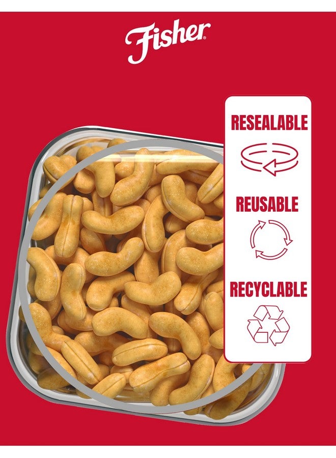 Fisher Snack Premium Whole Cashews, 24 Ounces, Roasted with Sea Salt, No Artificial Colors or Flavors, 100% Recyclable - Image 4