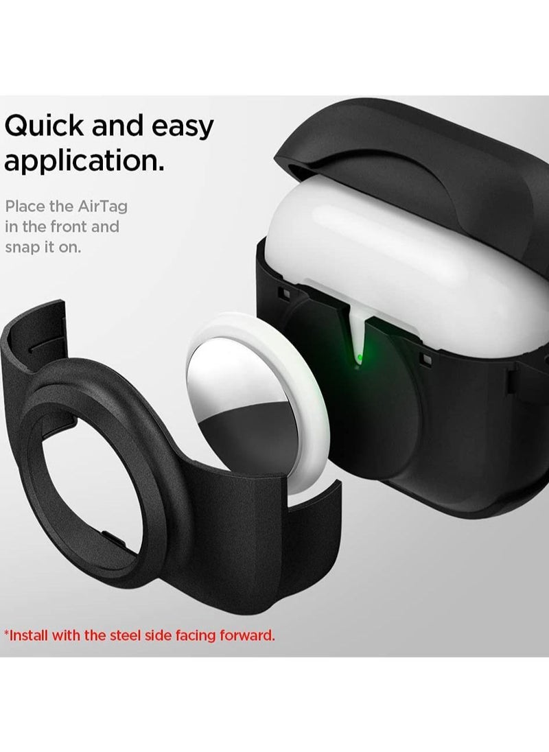 Spigen - Tag Armor Duo for Airpods 3 (3rd Generation) and AirTag case cover - Black - Image 1