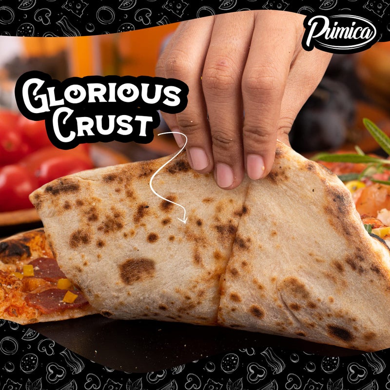 Primica Pizza Steel XL for Oven & Grill,16"x13.4", The Ultimate Crust Game Changer, Perfect for Oven Baked Pizza with higher Conductivity, Premium Baking Alternative to Pan and Stone - Image 2