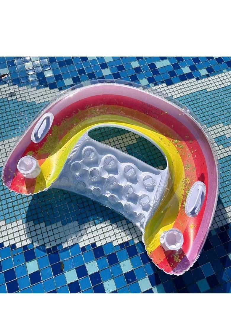 Generic Floating Chair - Comfortable and Safe Water Float Lounger for Adults, Perfect for Pool, Lake, River, or Beach - Relax in Style and Enjoy Your Summer Vacation! - Image 4