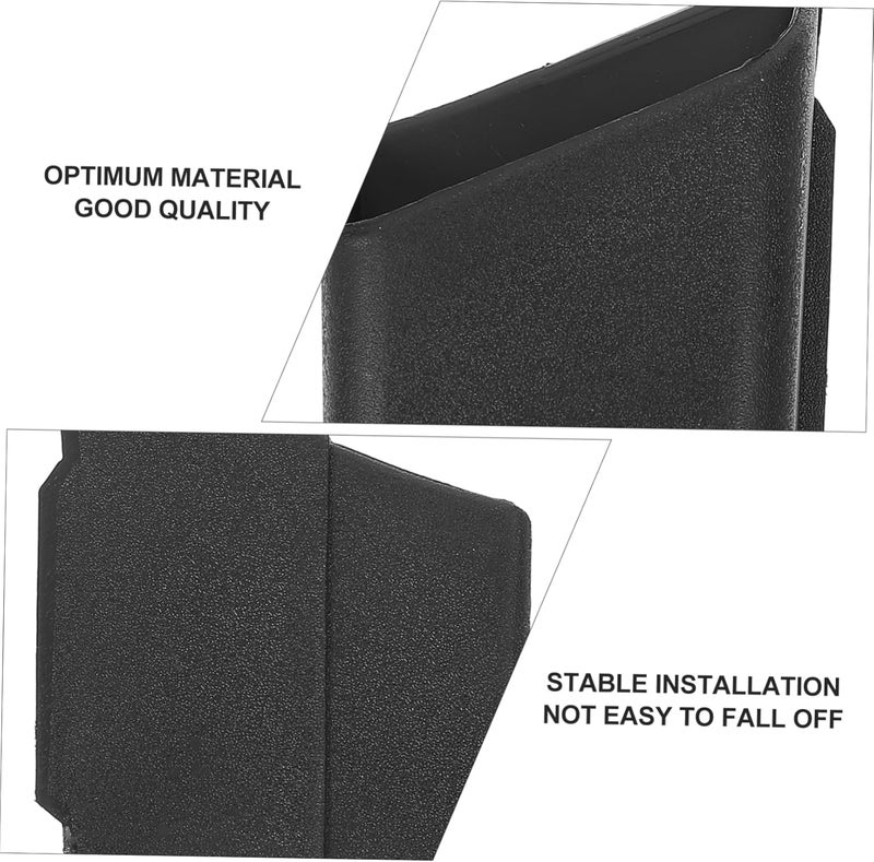 4pcs Car Storage Box Multi-Functional Adhesive Organizer for Sunglasses Phones Keys and Items Vehicle Mounted Container Black - Image 5