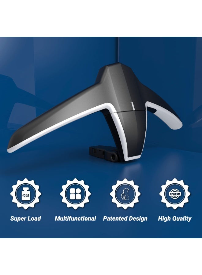KISSUN Car Coat Hanger Headrest Back Car Seat Coat Hanger Multifunctional Car Hanger for Coat Suit Jacket - Image 3