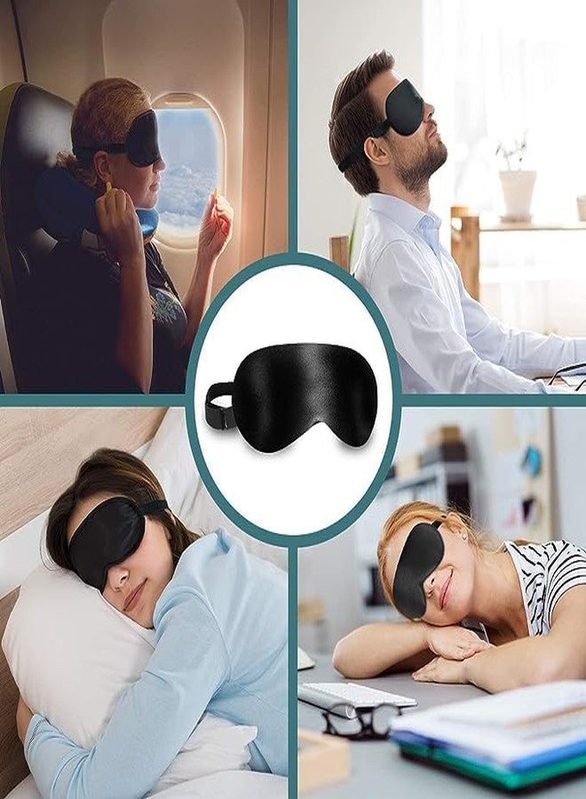 Umis Creation Eye Mask for Sleeping Men and Women With Ice Cooling Gel for Night Deep Sleep, Eye Patches Removed Dark Circle Fatigue Cool Eyes Patch Pads Eye Care - Image 3