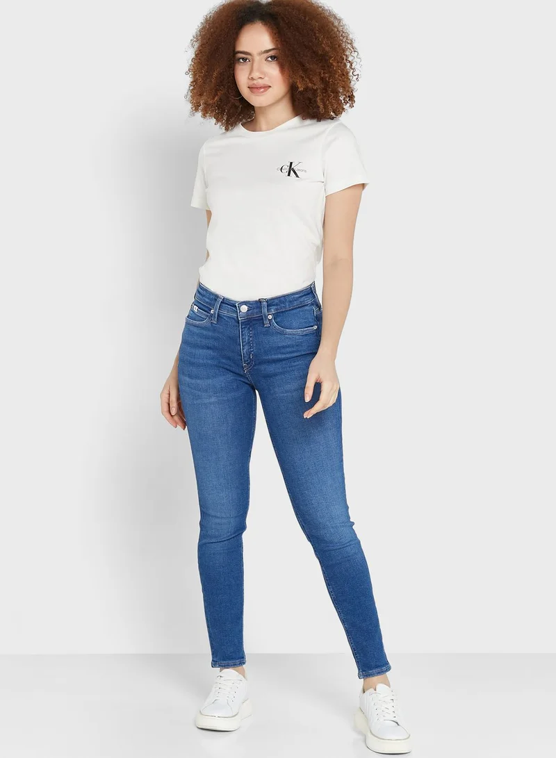 Calvin Klein Jeans High Waist Skinny Jeans