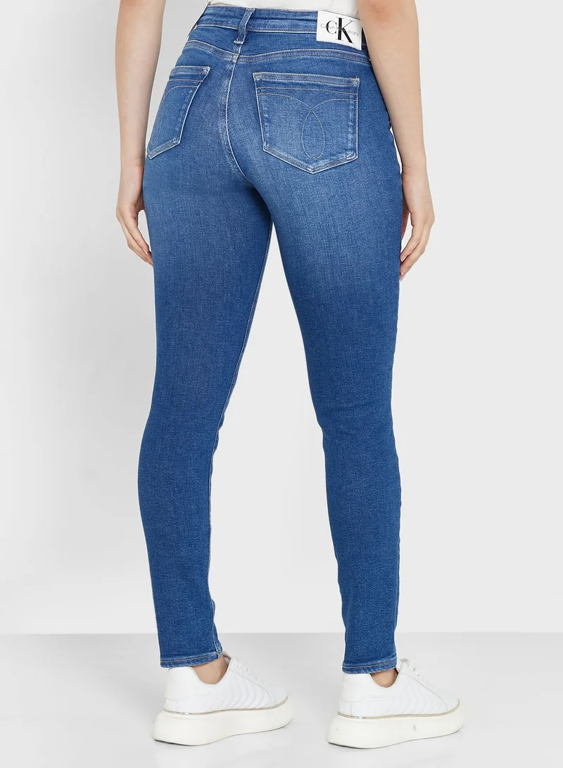 Calvin Klein Jeans High Waist Skinny Jeans
