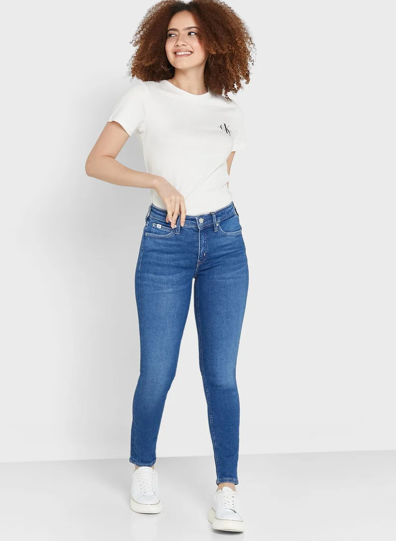 Calvin Klein Jeans High Waist Skinny Jeans