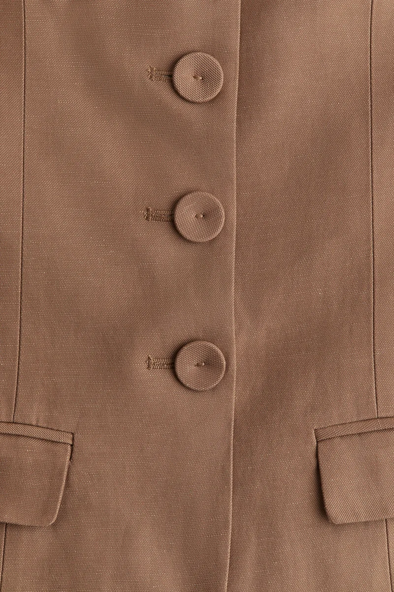 H&M Button-front bandeau top