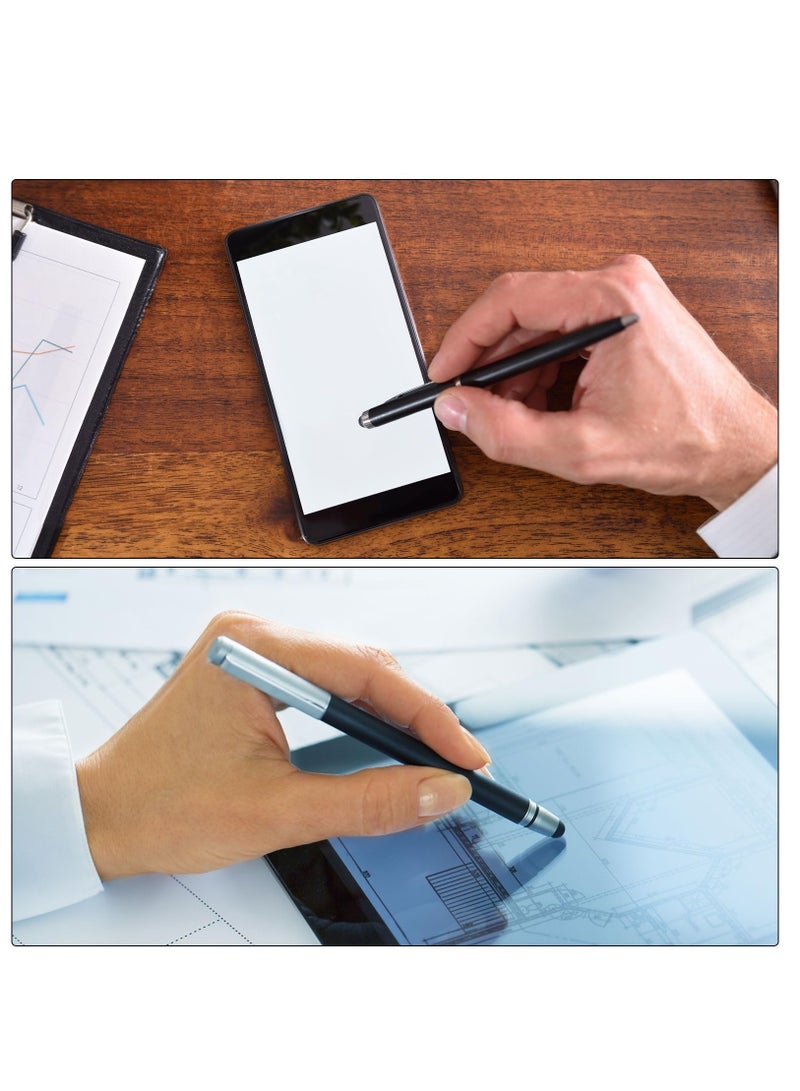 Excefore 2 Pcs Kids Stylus Pens for Touch Screens Hexagon Pencil Shaped Stylus Crayon Stylus Pen for Children Youth Girls Boys Compatible with iPhone Android Edition Tablet Universal Devices, Yellow - Image 5