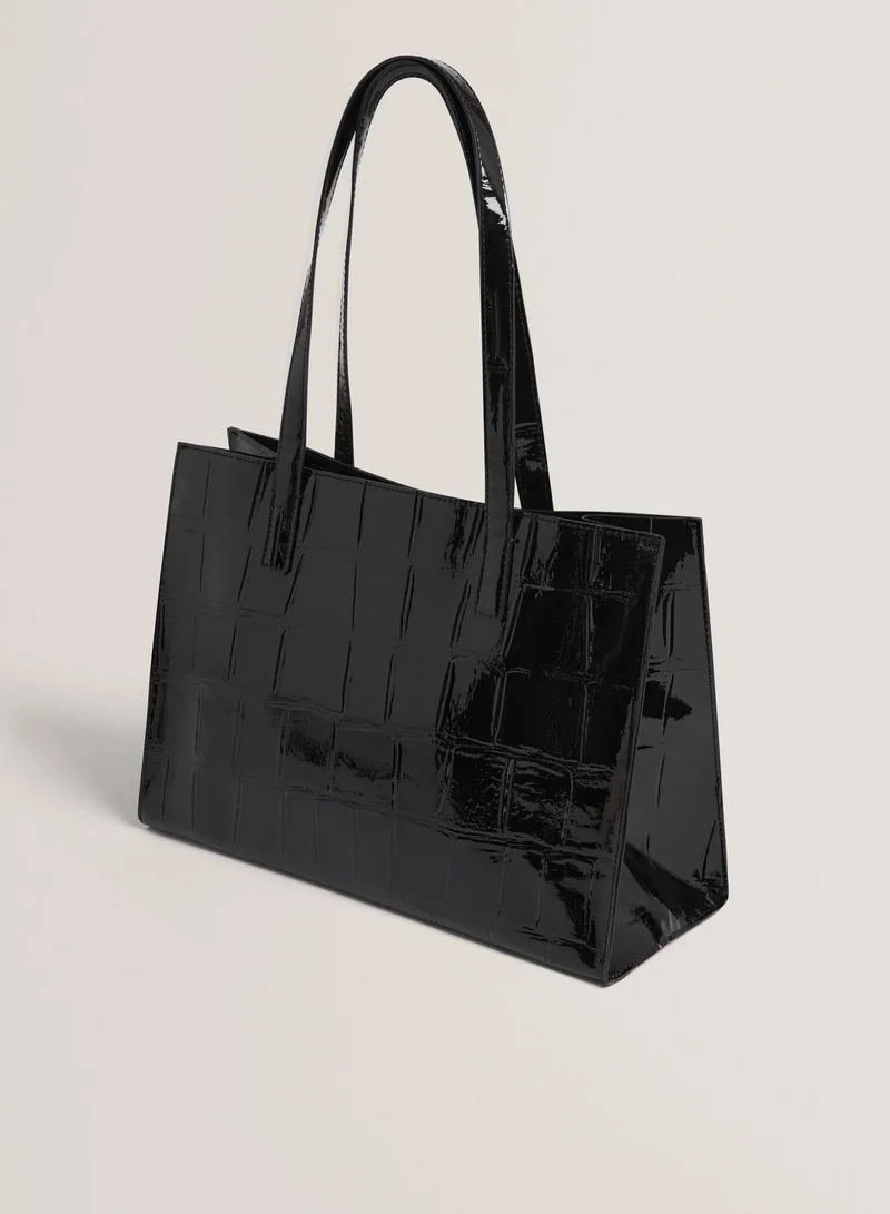 Ted Baker Welona Elongated Croc Icon Bag