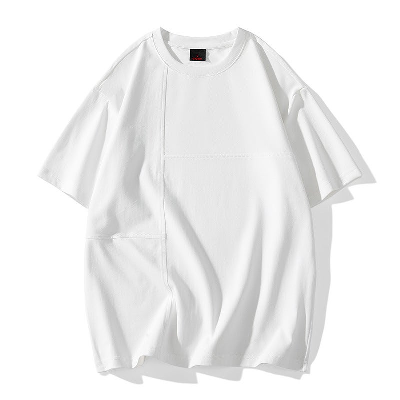2024 Men'S T-Shirt Short-Sleeved Basic Simple Sports All-Match Half-Sleeved Summer Fashion Brand American Style Men'S Sports Clothes - Image 4