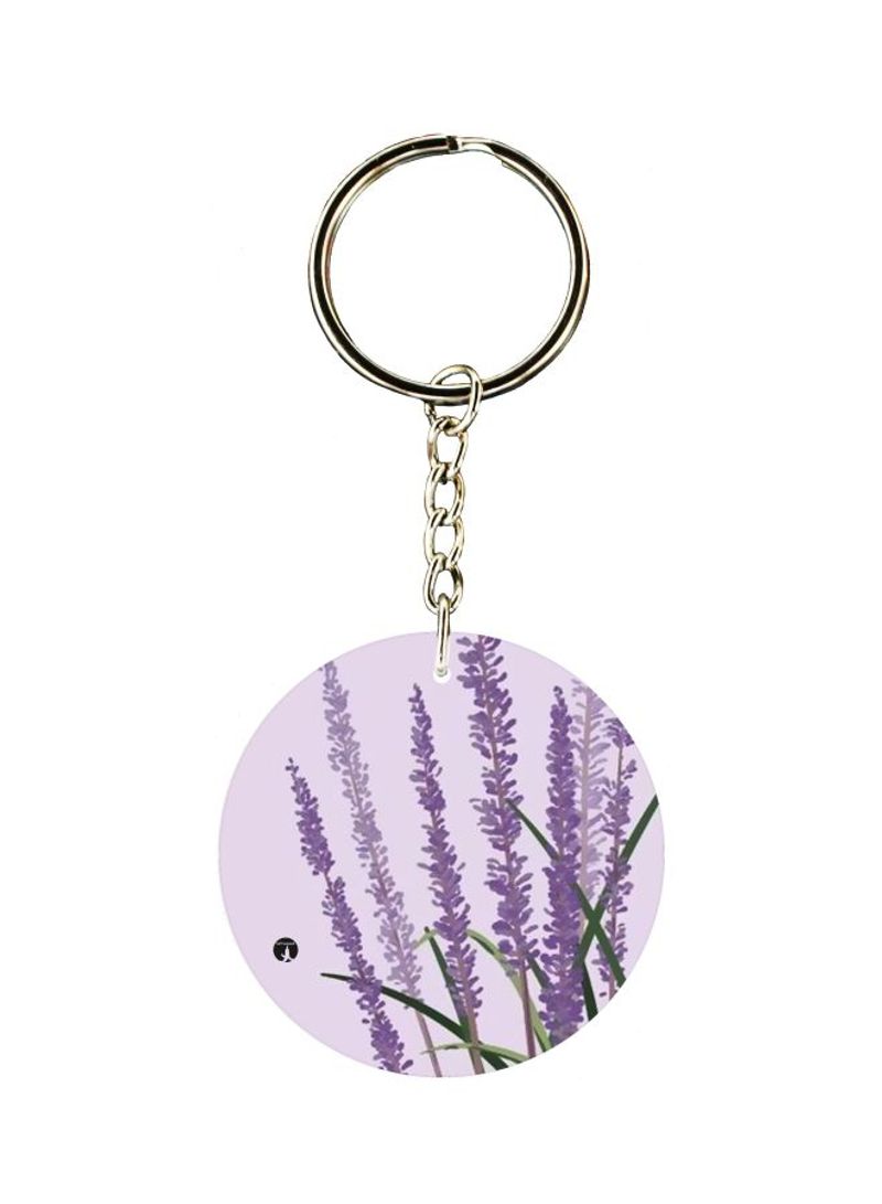 RKN Printed Plastic Keychain
