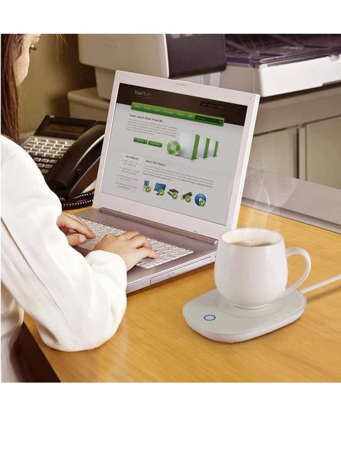 قاعدة أكواب كهربائية للتسخين بمنفذ USB
