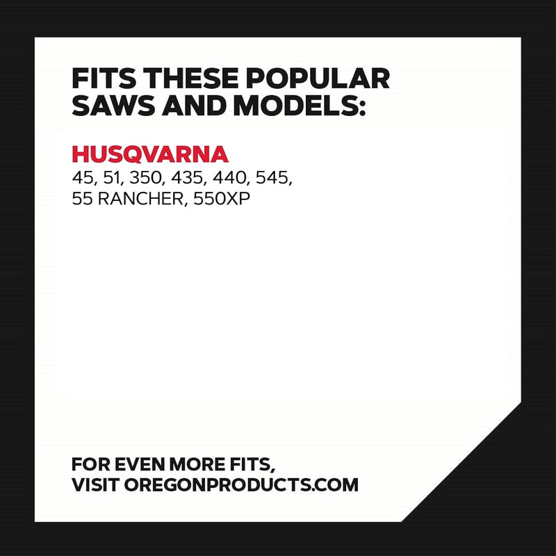 Oregon Chainsaw Guide Bar & Chain Combo, SpeedCut Replacement for Saw Chains, Bar Length 16" (40cm) with Chain Set, 0.325" Pitch, 0.050" Gauge, 66 Drive Links (584410) - Image 1