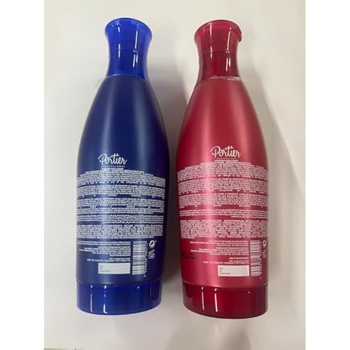 Portier Professional Exclusive Brazilian Keratin Treatment Kit, Deep Cleansing Shampoo and Moisturizing Mask, 250ml Each, For All Hair Types - Image 2
