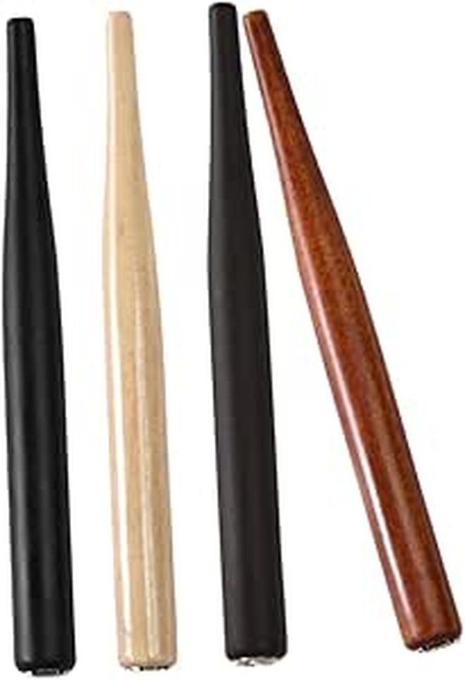 4 Pieces Vintage Wooden Dip Pen Holders With Interchangeable Nibs For Calligraphy Drawing Art - Image 1