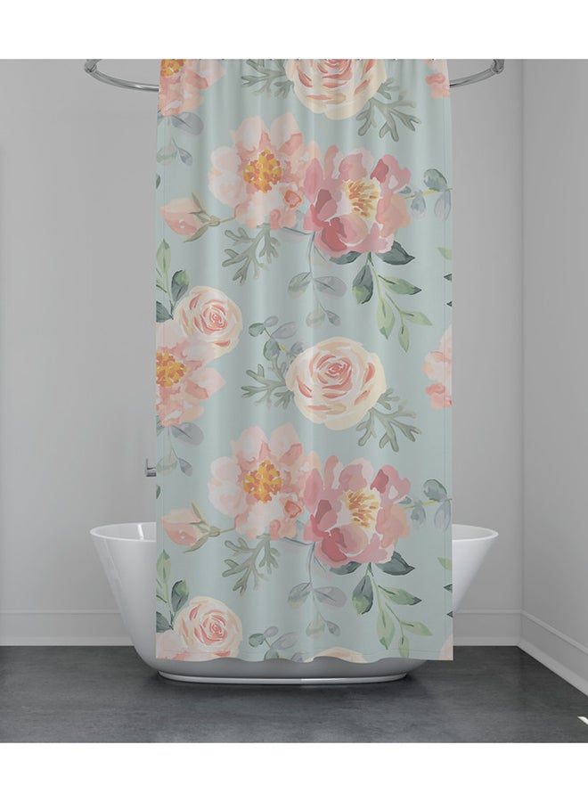 Home Print ستارة حمام مقاومة للماء 