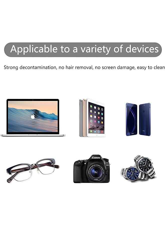 Excefore Car Touch Screen Wipes, Dashboard Display Cleaning Kit, Microfiber Cloth And Screen Cleaner Tool For Car Interior, Microfiber Cleaning Pad For Car Touch Screens And Displays - Image 4