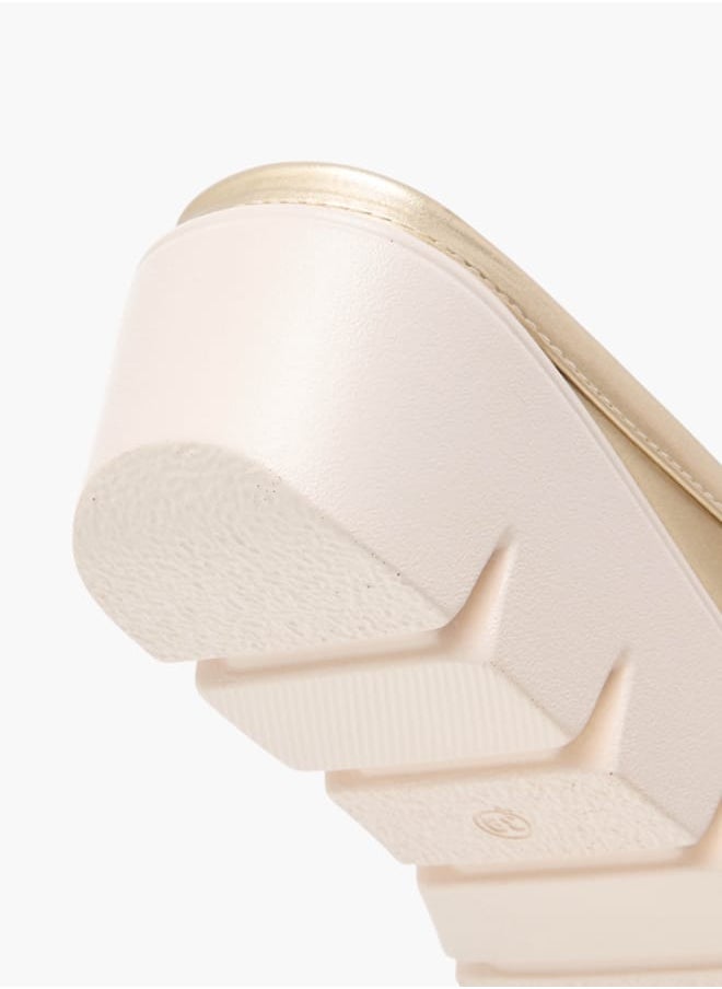 Le Confort - Women's Logo Embellished Slip-On Loafers Ramadan Collection - Image 1