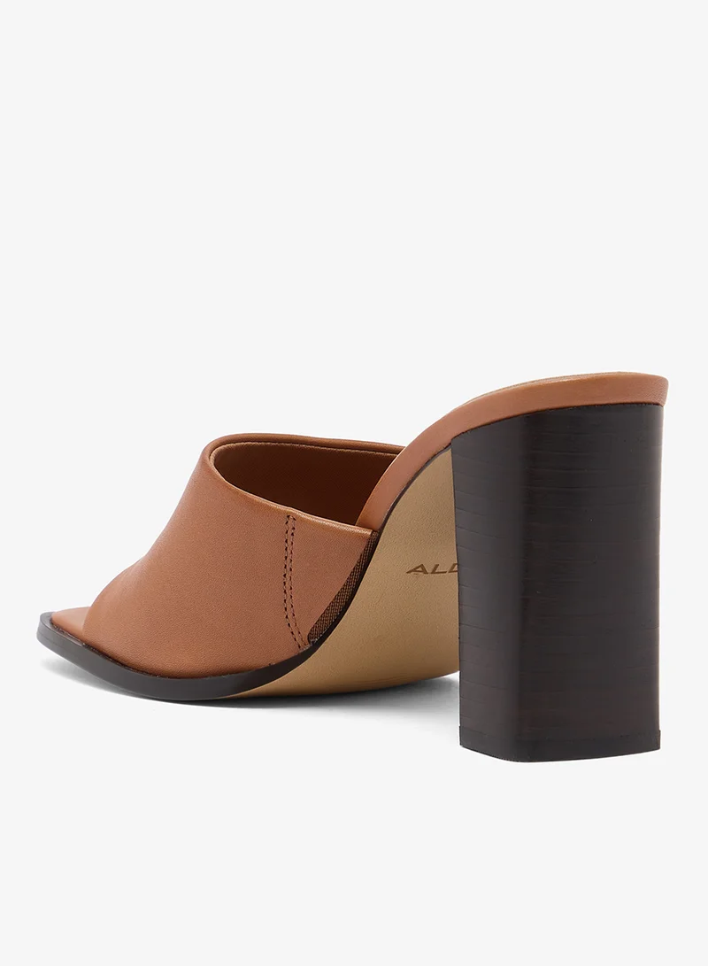 ALDO  RE-SOPHIA Open Toe Block Heel Sandals for Women | Best Price UAE
