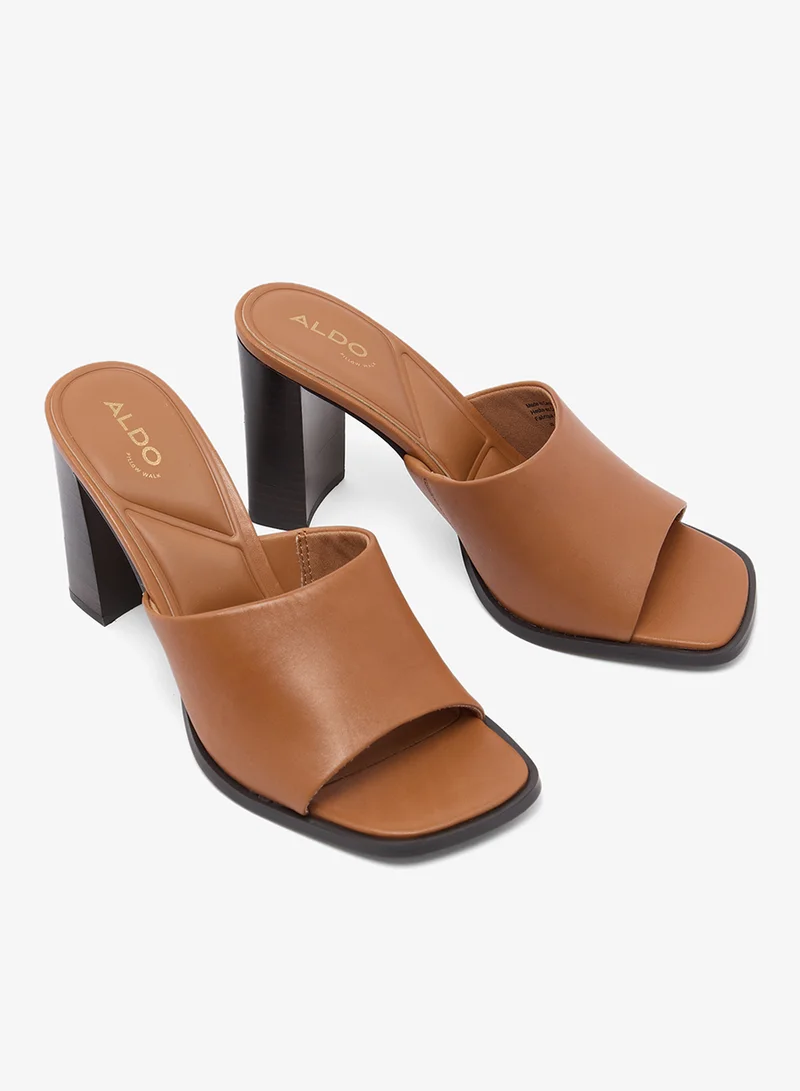ALDO  RE-SOPHIA Open Toe Block Heel Sandals for Women | Best Price UAE