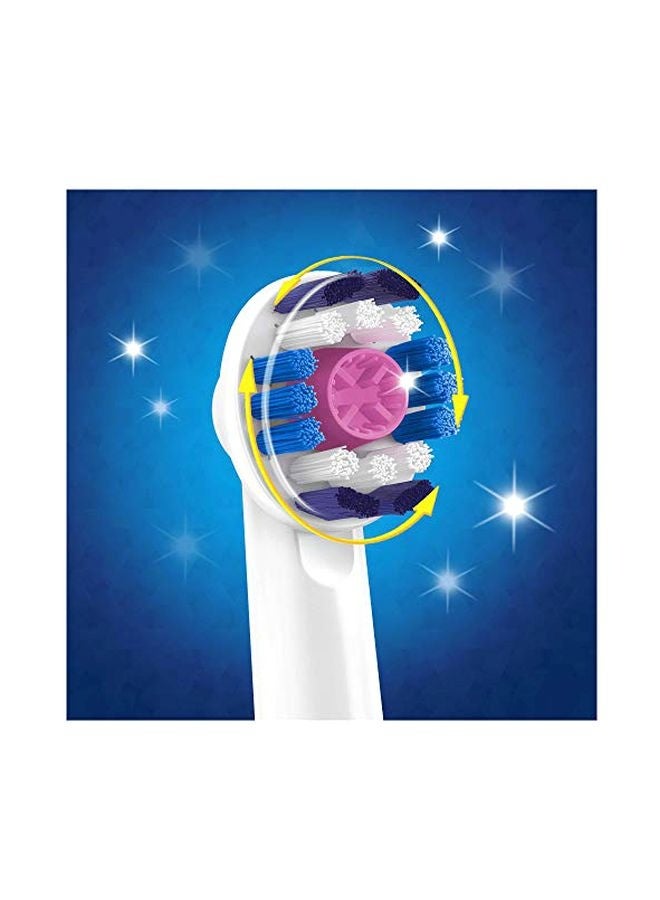 Oral Oral-B 4-Piece 3D Electric Toothbrush Replacement Brush Heads Refill - Image 3