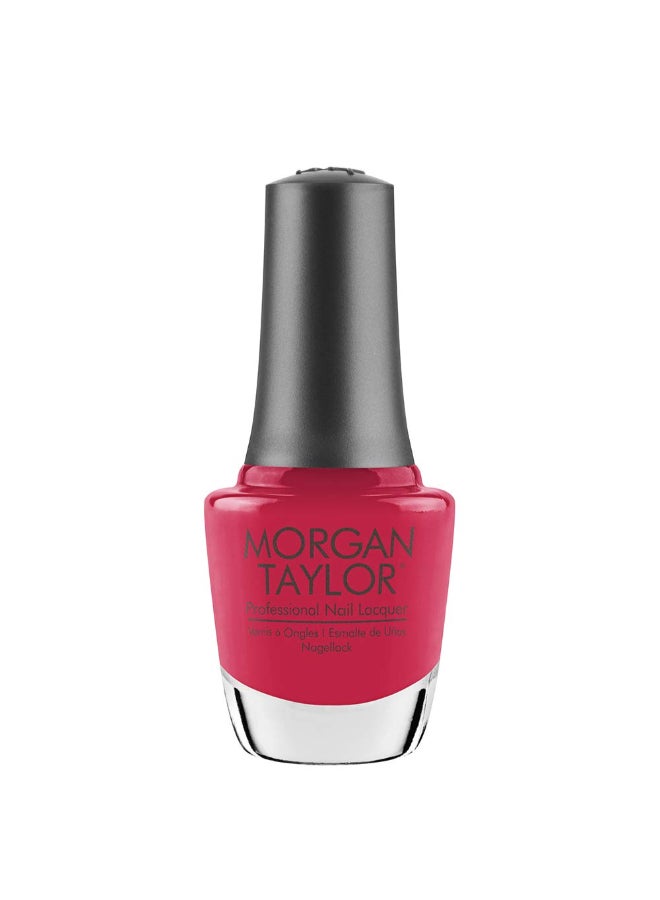 Morgan Taylor Nail Lacquer Prettier In Pink Bright Pink Professional Lacquer Vibrant ChipResistant FastDrying LongLasting HighShine Perfect for Manicures Pedicure 05 ounce - Image 3