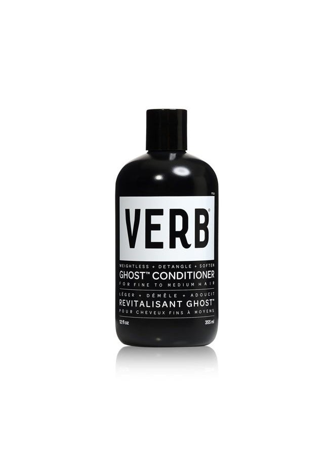 verb Ghost Conditioner, 12 fl oz- Infused with Moringa Oil -Moisturizes Fine and Weighed Down Hair - Vegan, No Parabens or Harmful Sulfates  - Image 1