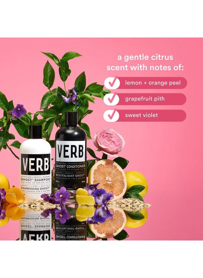 verb Ghost Conditioner, 12 fl oz- Infused with Moringa Oil -Moisturizes Fine and Weighed Down Hair - Vegan, No Parabens or Harmful Sulfates  - Image 4