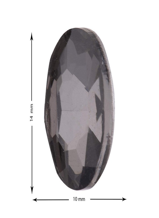 DIY Crafts Pack of 10Pcs 10x1, Black Color, 10Pcs/lot 14mmx10mm Oval DIY Accessory Findings Jewellery Clasps Fittings DIY Jewellery Making(Pack of 10Pcs 10x1, Black Color) - Image 5
