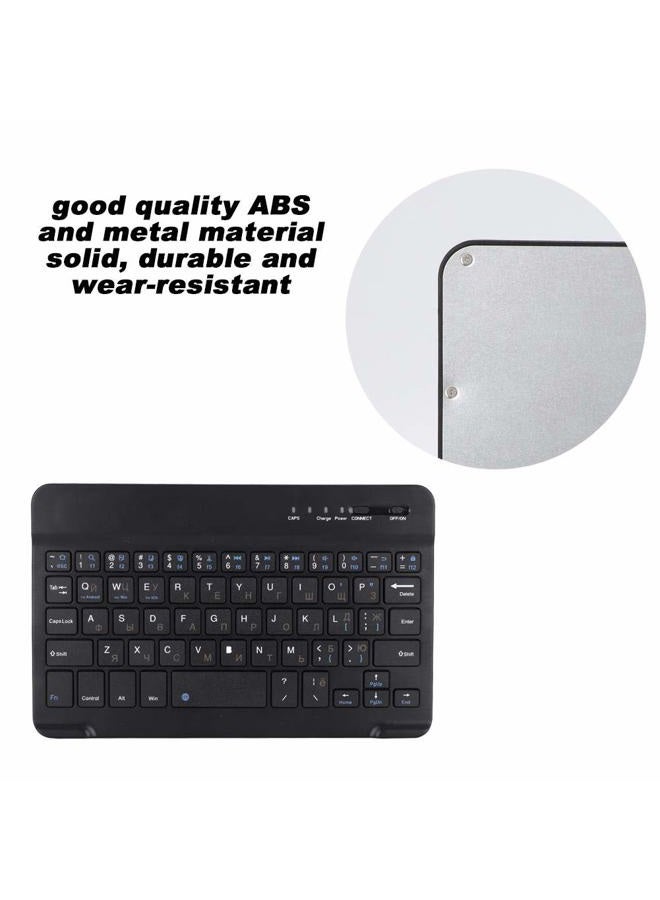 Wendry Russian Bluetooth Keyboard - 7 Inch Ultra Thin, Energy-Saving for Smart Phone & Tablet - Image 4