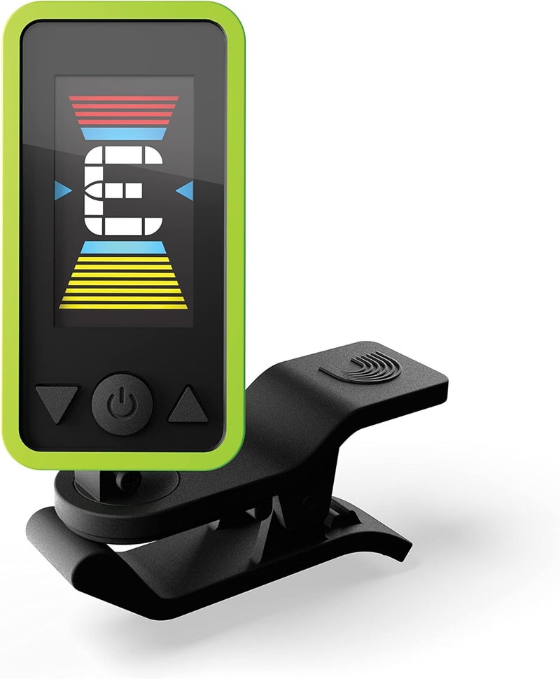 Daddario D'Addario Eclipse Clip-On Guitar Tuner - Green - Image 1