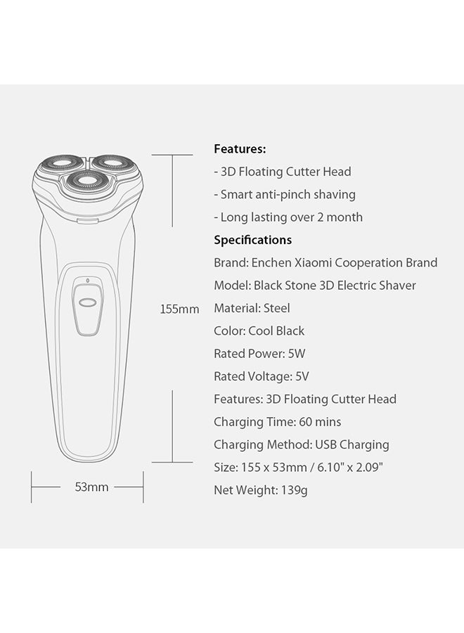 Xiaomi Electric Trimmer And Shaver Black - Image 3