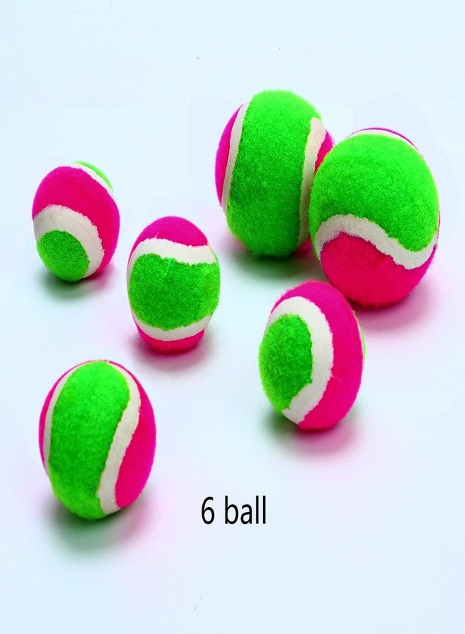 Aneco Paddle Catch Ball and Toss Game Set Disc Toss and Catch Paddle Game with 1 Storage Bag, 4 Paddles and 6 Balls (2 Big Balls and 4 Small Balls) - Image 4