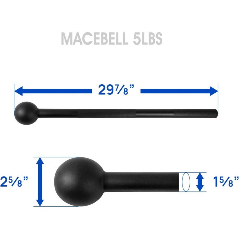 Macebell 5lb, 2026 year - Image 2