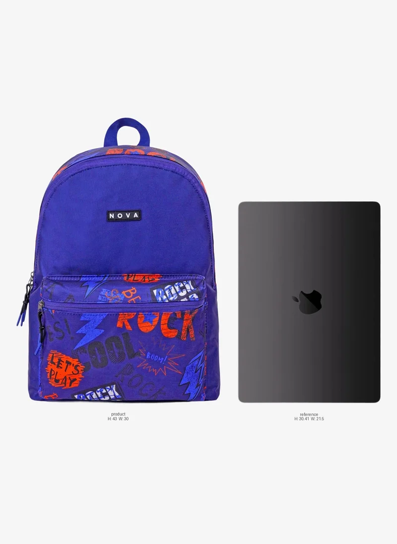 Nova Nova BPP4 16-Inch School Backpack for Boys, School Bag
