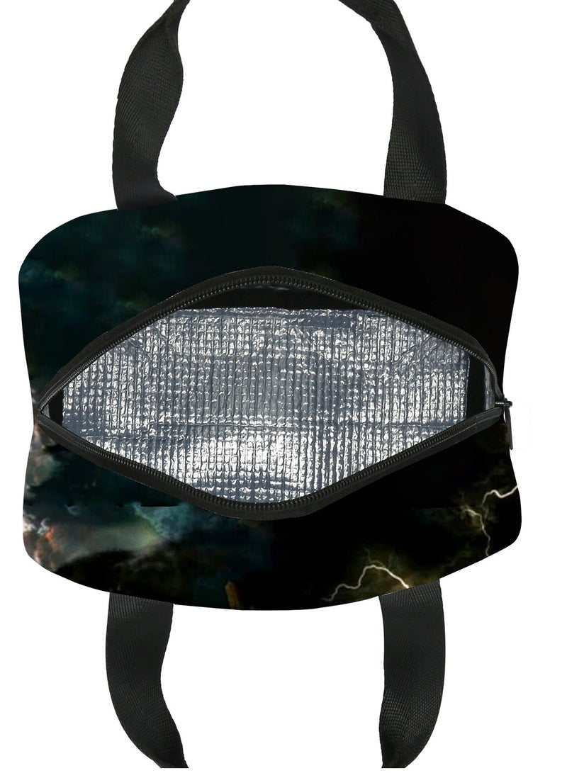 Dragon Ball New Cartoon Primary and Secondary School Lunch Bag Children's Ice Bag 20*22*13cm - Image 4