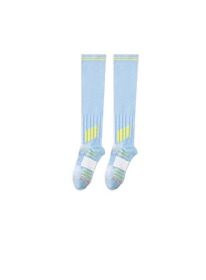 KUYING Fashion Anti Slip Breathable Sports Socks Three Piece Set