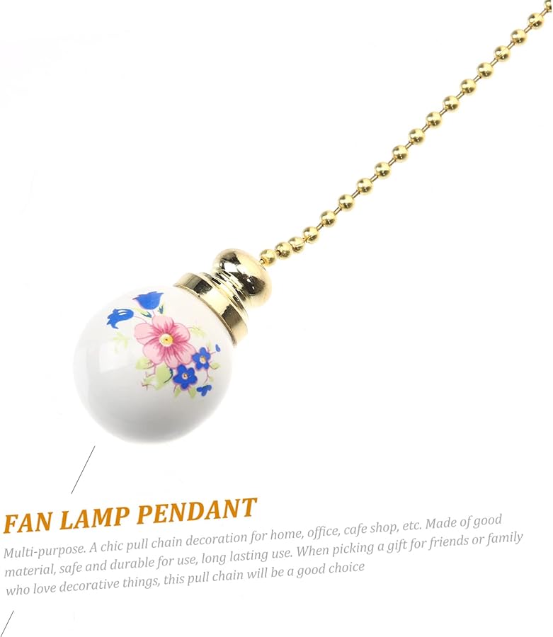 ملحق ضوء سقف سيراميك كلاسيكي لسلسلة مروحة السقف سهل التركيب - Image 5