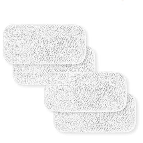 HYCLES Replacement Sienna Luna Cloth Pads Microfiber Mop Pads 6 Pcs for Steamer Head SSM-3006 Washable Cleaning Pads for Floor - Image 1